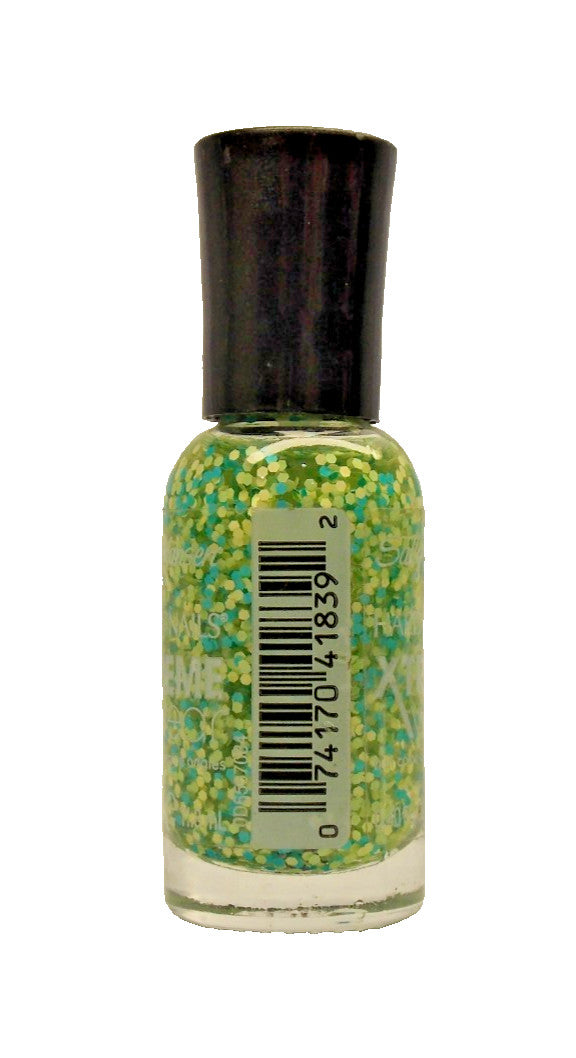 730 Samba White Green Blue Dots Xtreme Wear Nail Polish 0.40 fl oz