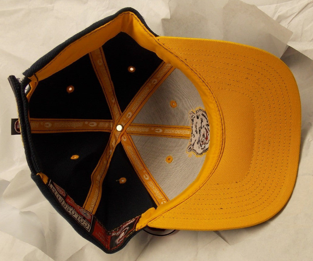 NCAA UCLA Bruins Black Hat Hook and Loop Closure by Colosseum Athletics