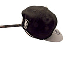 NWT NBA 9Fifty San Antonio Spurs Round SA Logo OSFM Black w/Gray Brim