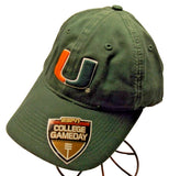 NCAA Miami Hurricanes ESPN Collage Gameday Baseball Hat Cap by Drew Pearson