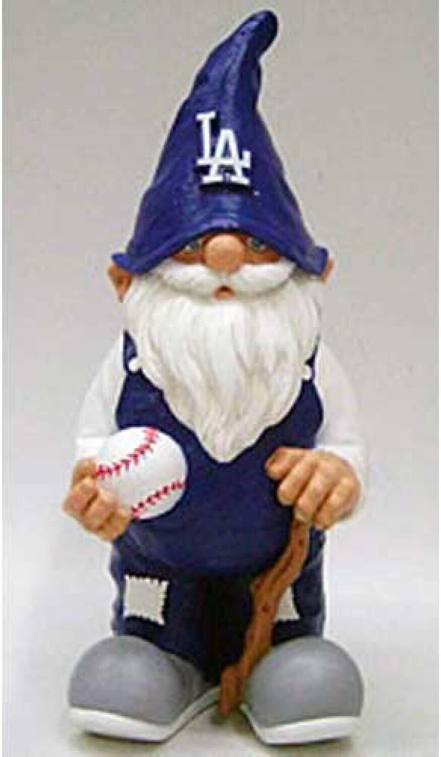 MLB Los Angeles Dodgers 11 Inch Resin Garden Team Gnome Statue by FOCO
