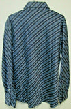 NBA Memphis Grizzlies Blue Button Up Dress Shirt Long Sleeve size 3XL by Headmaster