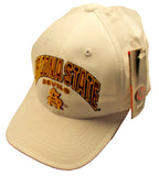 NCAA Arizona State Sun Devils White Hat Hook and Loop Closure by Colosseum