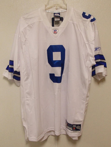NFL Dallas Cowboys #9 Tony Romo Reebok Replithentic Jersey Size 2XL