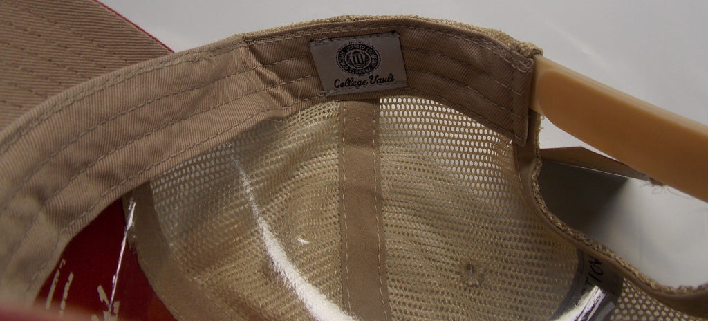 Alabama Crimson Tide Round Logo on Mesh Trucker Hat Snap Back Vintage Collection
