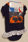NCAA Auburn Tigers Girls Tutu Bodysuit Bib Bootie Set 12-18 M by Outerstuff