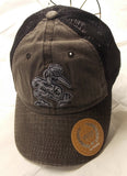 Miami Hurricanes 2019-2024 Secondary Logo on Mesh Trucker Hat Snap Back Closure