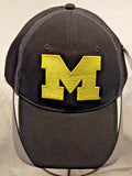 NCAA Michigan Wolverines Mesh Hat Hook and Loop Closure Collegiate Headwear