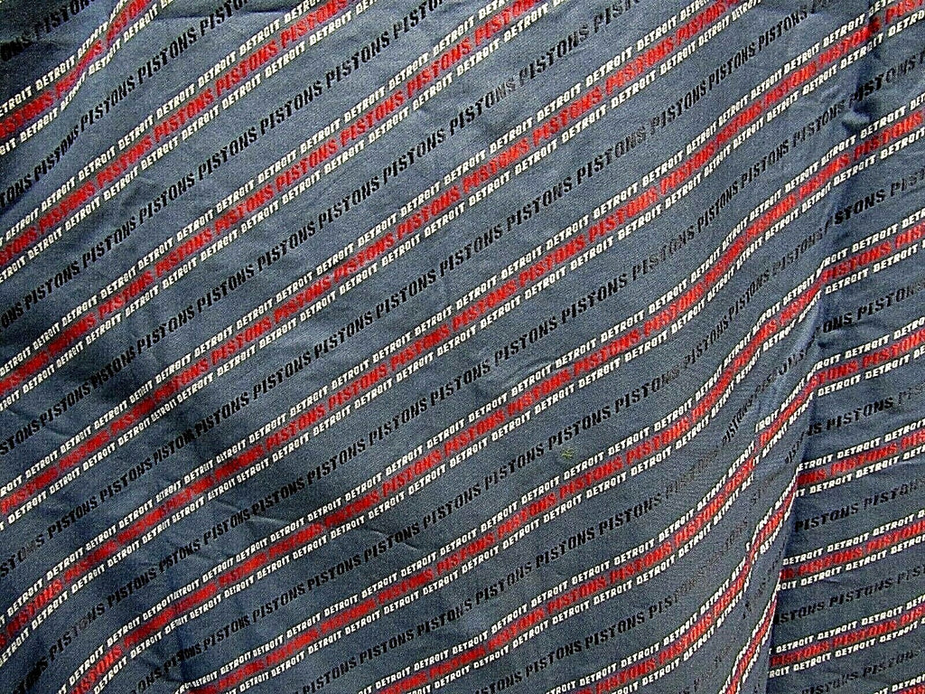 NBA Detroit Pistons Button Up Dress Shirt Long Sleeve by Headmaster size 2XL