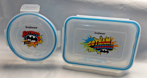 DC Comics Batman Gotham Guardian Snapware Set of 1 Round 730 ml Rectangle 1.1L