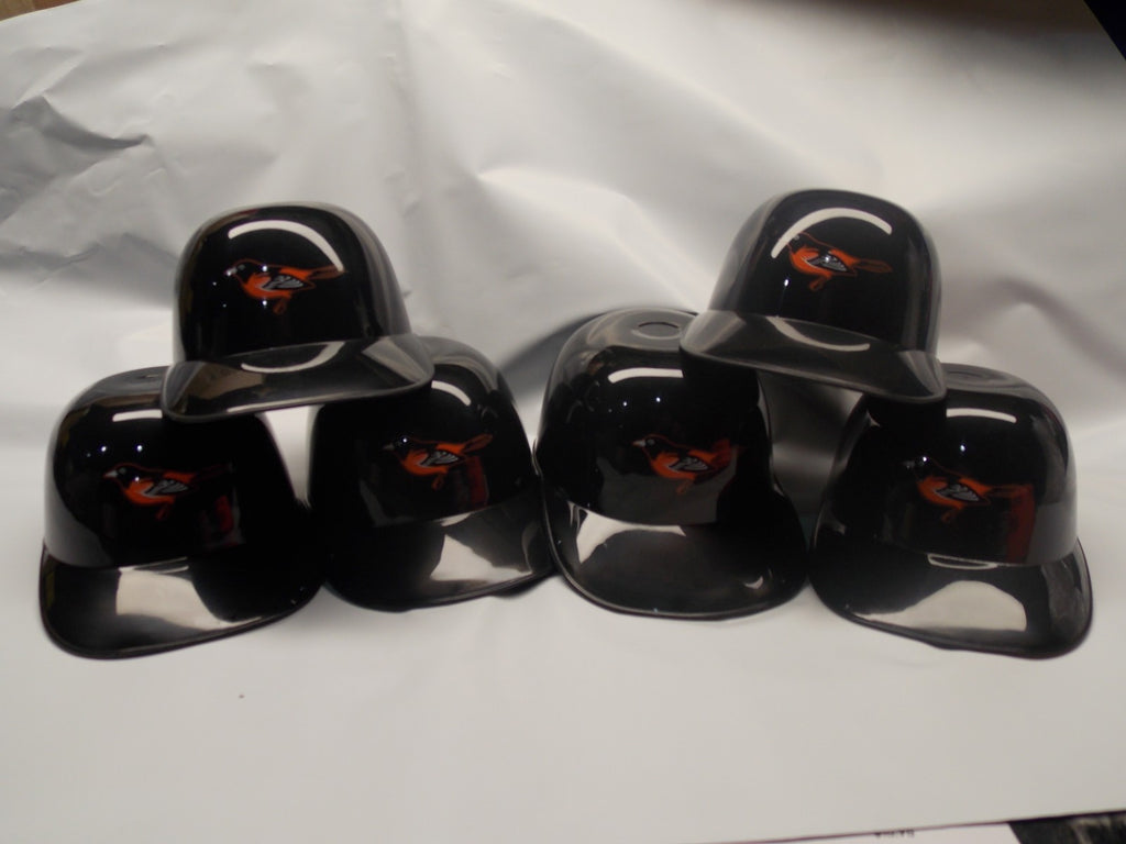 24 MLB Baltimore Orioles Throw Back Bird Logo Mini Batting Helmet Ice Cream Bowl