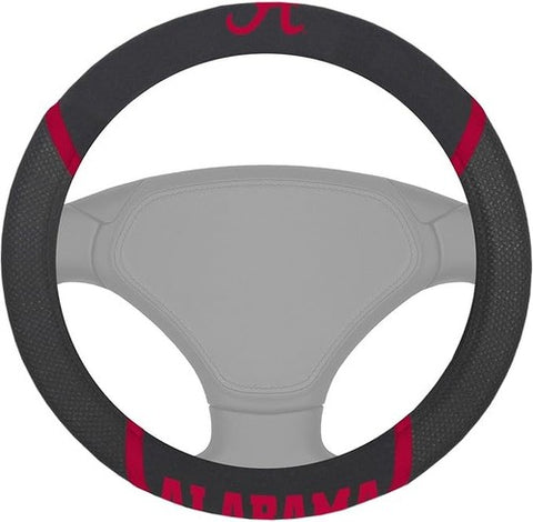 NCAA Alabama Crimson Tide Embroidered Mesh Steering Wheel Cover by FanMats
