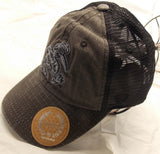 Miami Hurricanes 2019-2024 Secondary Logo on Mesh Trucker Hat Snap Back Closure