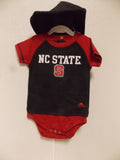 North Carolina State Bodysuit Bib Bootie Set Size 12 M by OUTERStuff