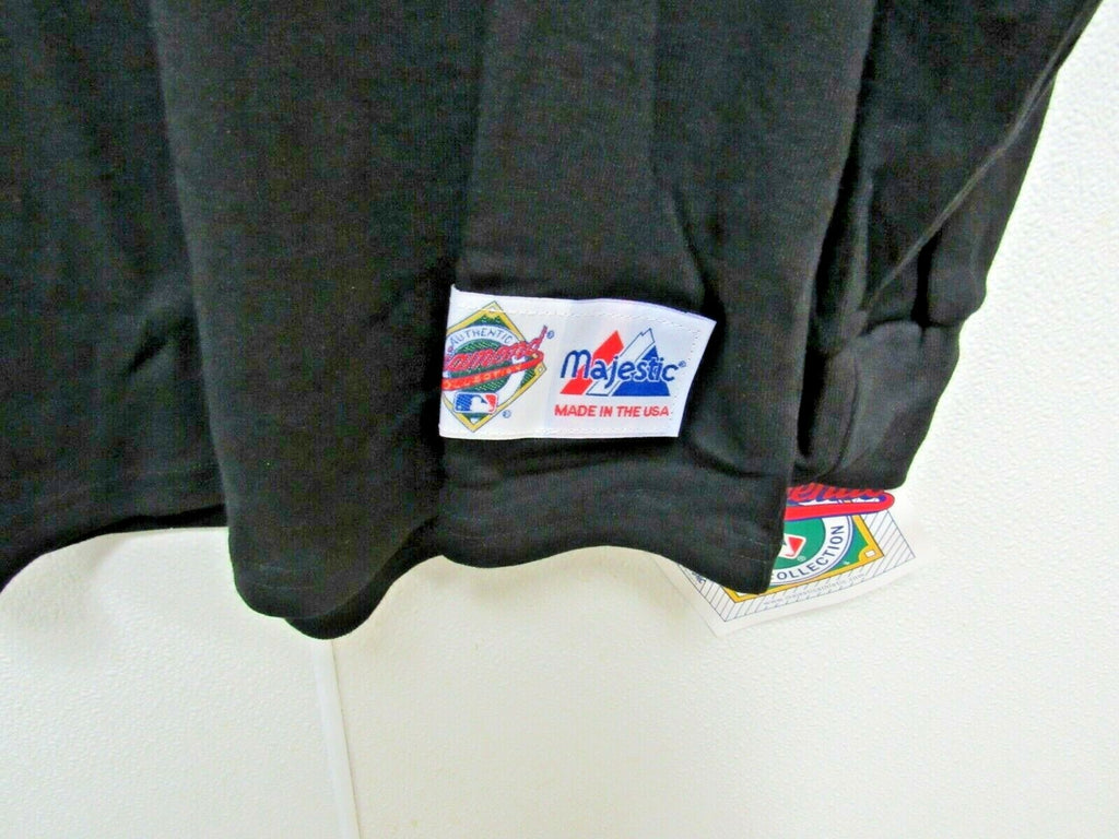 MLB Florida Marlins Black Turtleneck Shirt Adult Large by Majestic