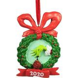 Department 56 Dr. Seuss Grinch 2020 Dated Hanging Ornament 4 Inch tall