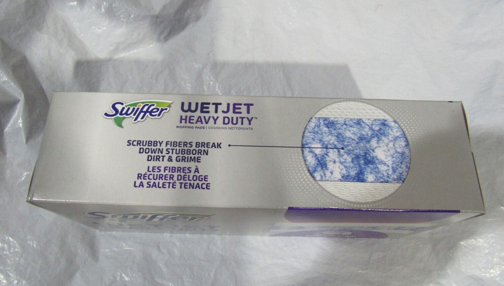 Swiffer WetJet Heavy Duty w/Scrubby Strip Mopping Pads 10 ct Box