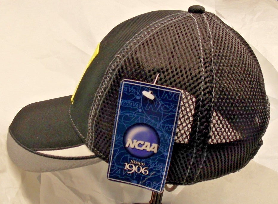 NCAA Michigan Wolverines Mesh Hat Hook and Loop Closure Collegiate Headwear