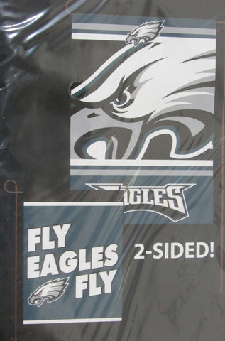 NFL Philadelphia Eagles and "FLY EAGLES FLY" 2-Sided 12" x 18" Garden Flag