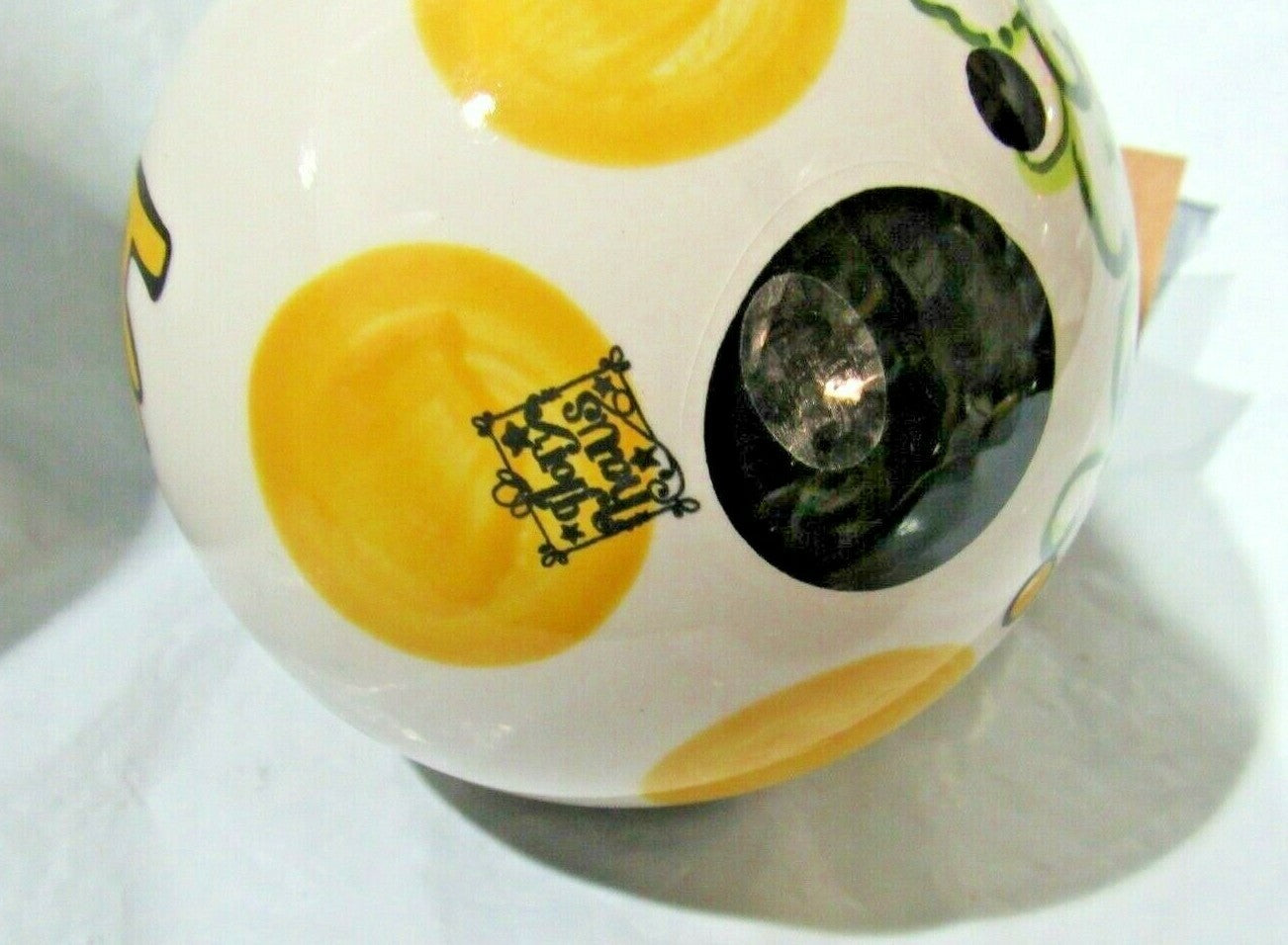 NCAA Iowa Hawkeyes Ceramic Ornament Glory Haus 3.5" Diameter by Glory Haus