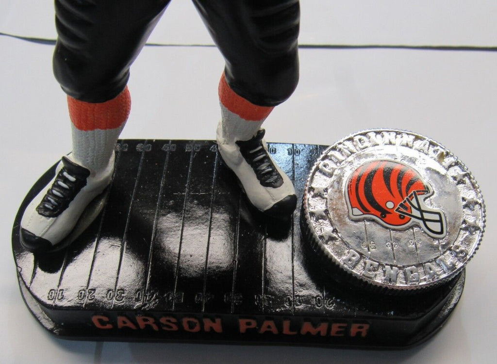 NFL Cincinnati Bengals Carson Palmer # 9 NFL Legends of The Field Bobble Head