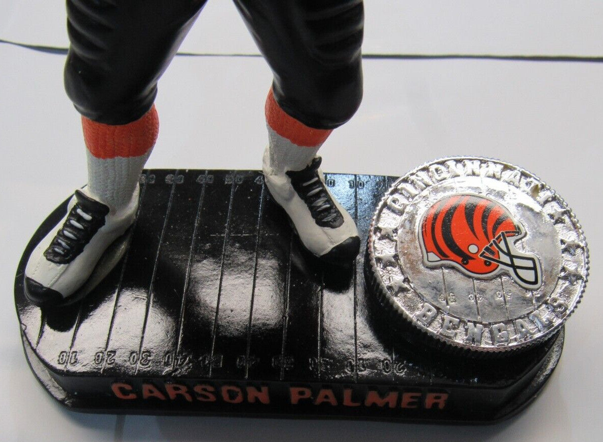 NFL Cincinnati Bengals Carson Palmer # 9 NFL Legends of The Field Bobble Head