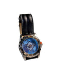 MLB Tampa Bay Rays Baseball Men's Watch Diver Style New Battery Game Time