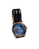 MLB Tampa Bay Rays Baseball Men's Watch Diver Style New Battery Game Time