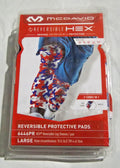 Reversible HEX Leg Sleeve/Single Design Camo/White Size Large by McDavid