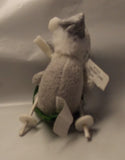 Macy's Holiday Lane Cozy Christmas Gray Skiing Mouse Ornament