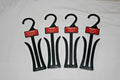 12 Triangle Display Retail Hook Hangers Pair of Slipper Shoe Random Sizes