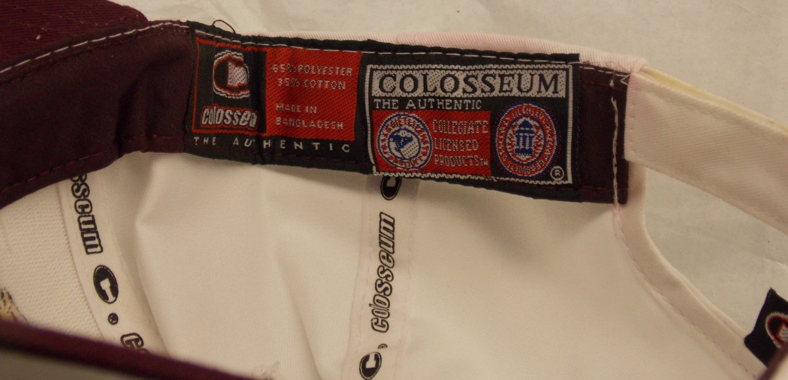 NCAA Arizona State Sun Devils White Hat Hook and Loop Closure by Colosseum