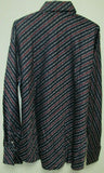 NBA New Jersey Nets Blue Button Up Dress Shirt Size 4XL by Headmaster Designer