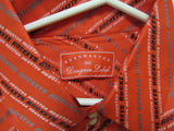 NBA Houston Rockets Red Button Up Dress Shirt Long Sleeve by Headmaster size 2XL
