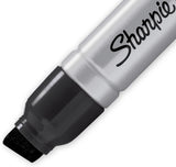 Single Pack of a Black Sharpie Permanent Markers w/ Oversized 1/2" Chisel Tip