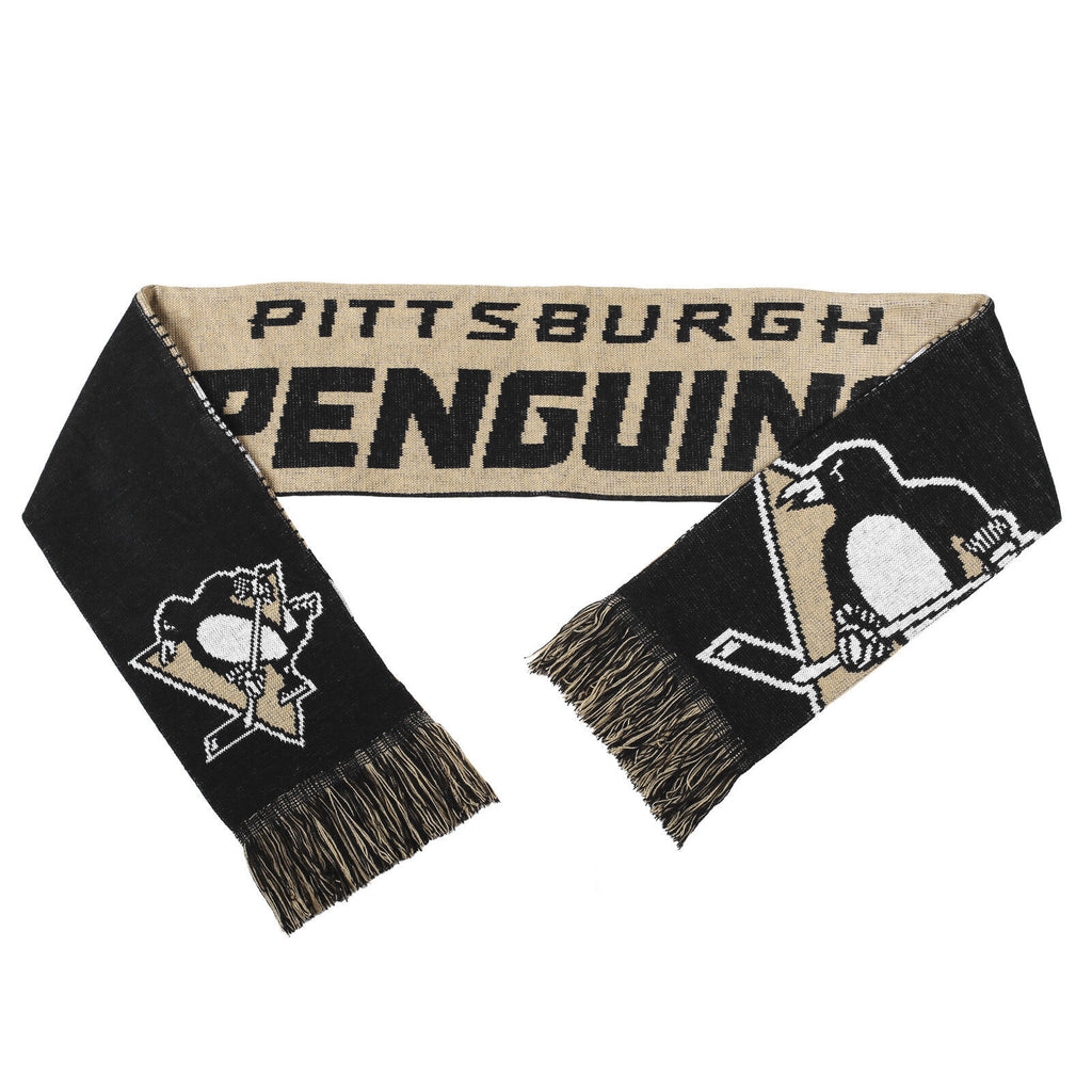NHL Pittsburgh Penguins 2015 Split Logo Reversible Scarf 64" by 7" by FOCO