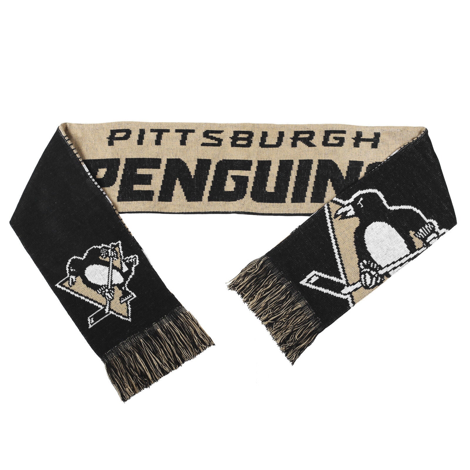 NHL Pittsburgh Penguins 2015 Split Logo Reversible Scarf 64" by 7" by FOCO