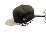 NWT NBA 9Fifty San Antonio Spurs Round SA Logo OSFM Black w/Gray Brim