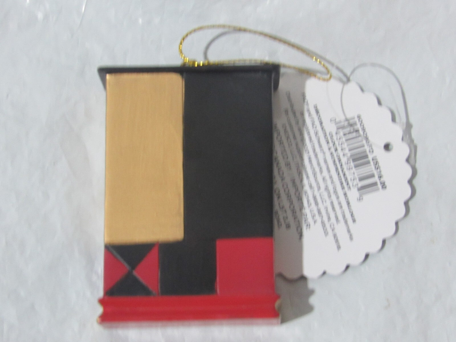 F-A-O Schwarz Clock Ornament with Face by Department 56
