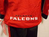 NFL Atlanta Falcons Red Hooded Sweat Suit Size 2T by NFL Reebok