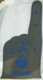 Set of 6 New York Knicks #1 FAN / DECLARE Throwback Foam Finger