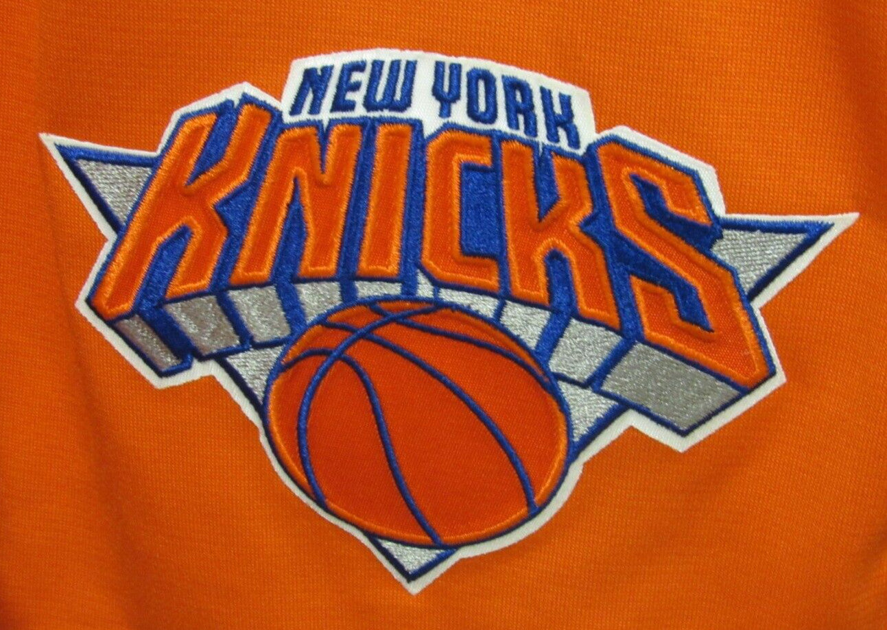 NWT NBA Adidas New York Knicks Game Issued Authentic Shorts Orange Size 2XL +2