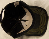 Navy Freedom Fighter Headwear Black Hat Hook and Loop Closure by CSI
