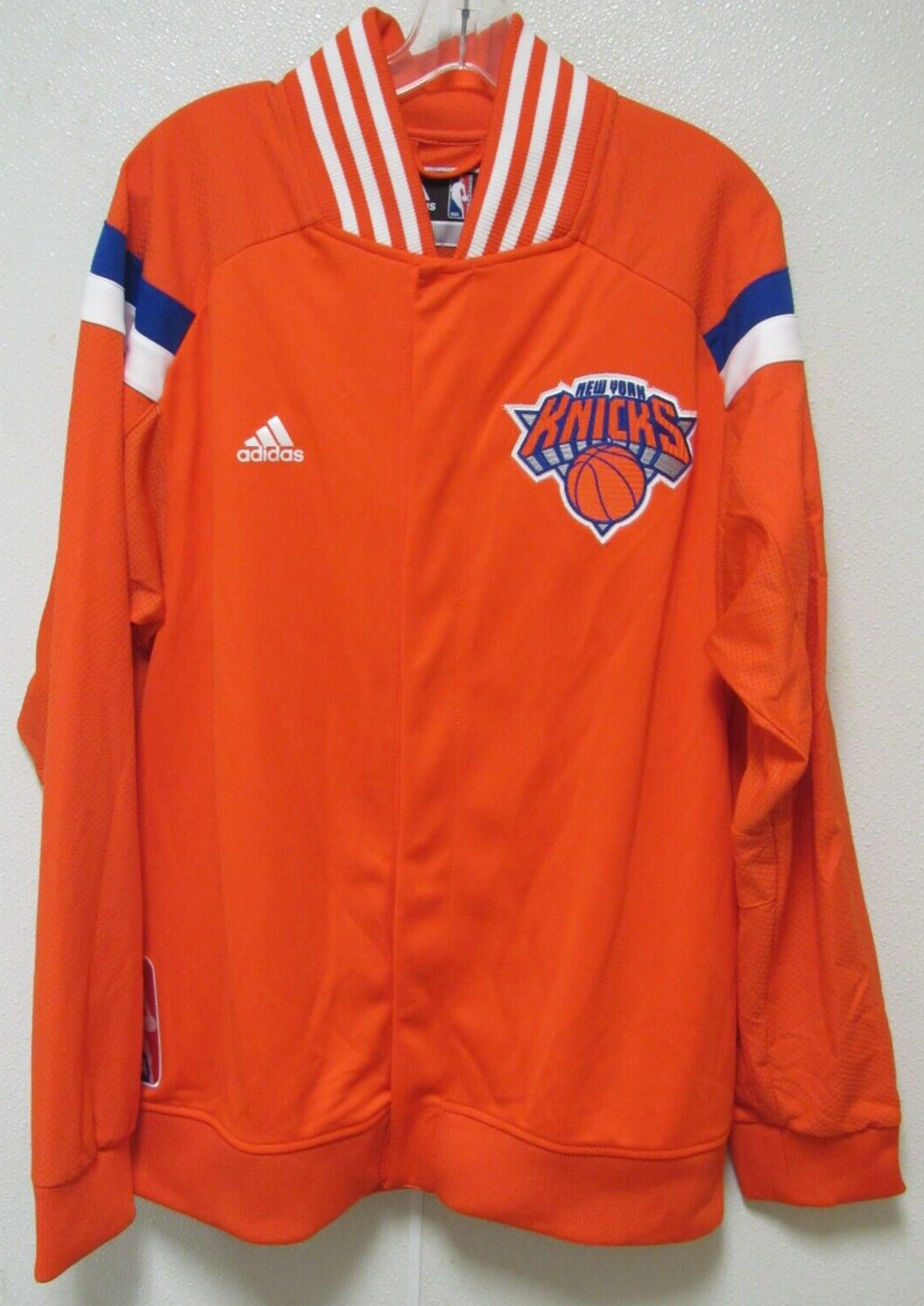 NWT Adidas New York Knicks Game Issued 2015 All Star Patch Warm Up Jacket 3XL