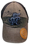 Florida Gators  1980-1994 Secondary Logo on Black Mesh Trucker Hat Snap Back