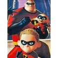 Disney Pixar The Incredibles Kids Area Room Rug Play Mat 52 in x 69 in