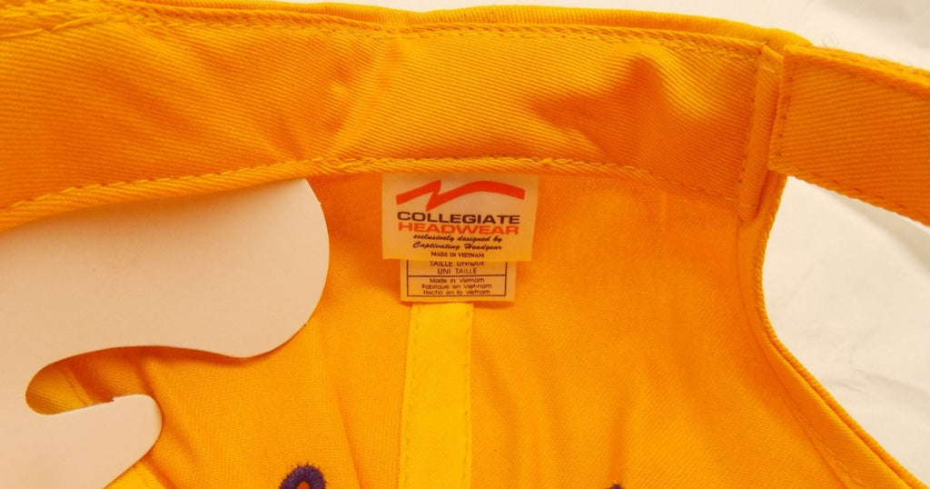 NCAA LSU Tigers Trucker Hat Hook and Loop Closure Collegiate Headwear