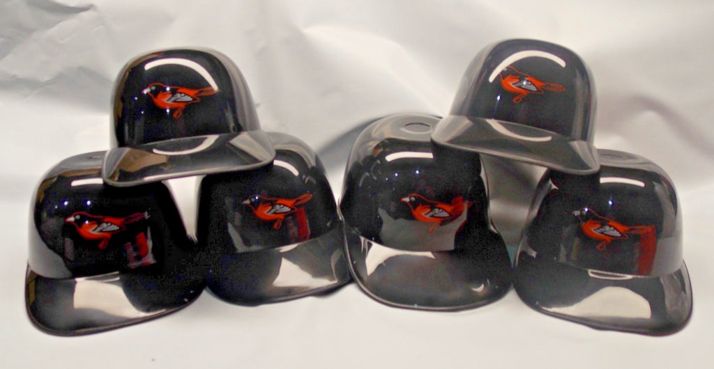 24 MLB Baltimore Orioles Throw Back Bird Logo Mini Batting Helmet Ice Cream Bowl