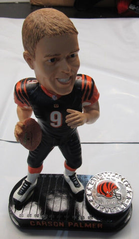 NFL Cincinnati Bengals Carson Palmer # 9 NFL Legends of The Field Bobble Head