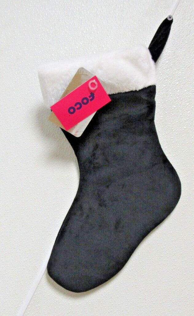Embroidered NHL San Jose Sharks on 18″ Teal/Black Basic Christmas Stocking